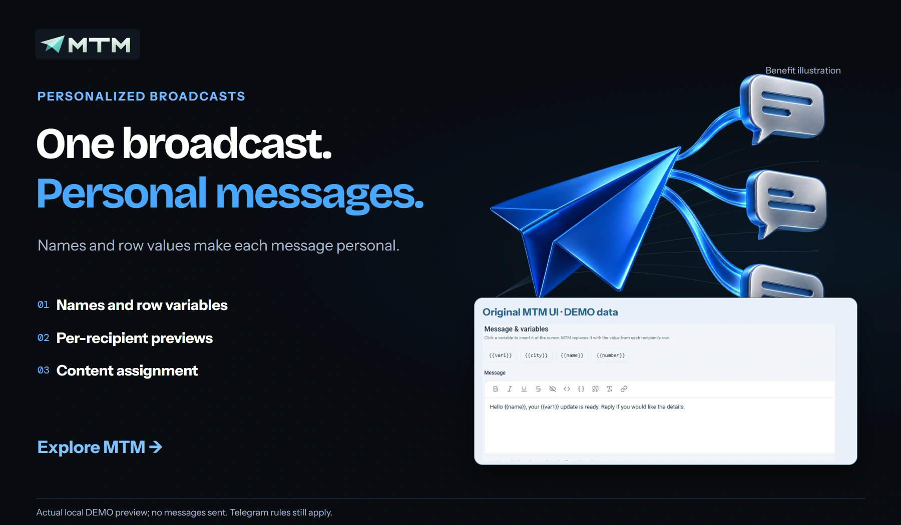 MTM broadcast