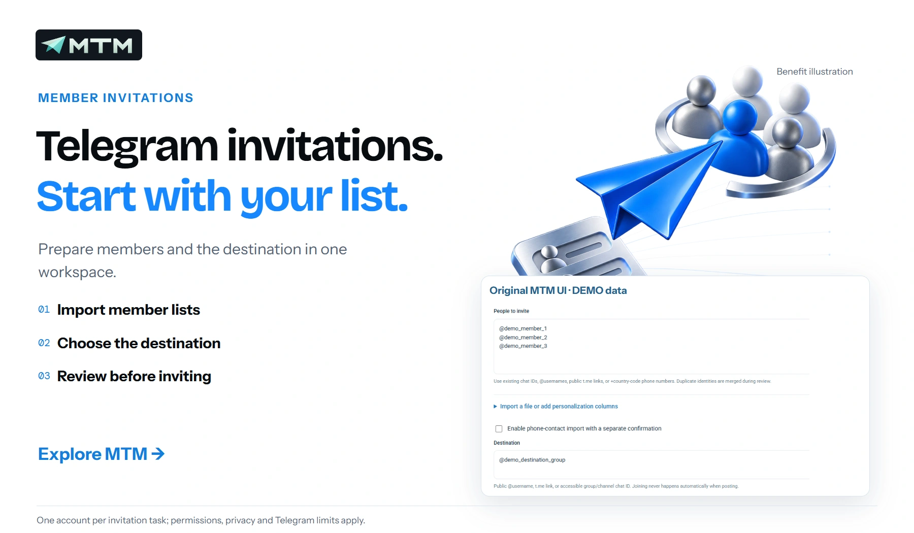 MTM invite